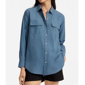 NWT Everlane Washable Silk Relaxed Shirt